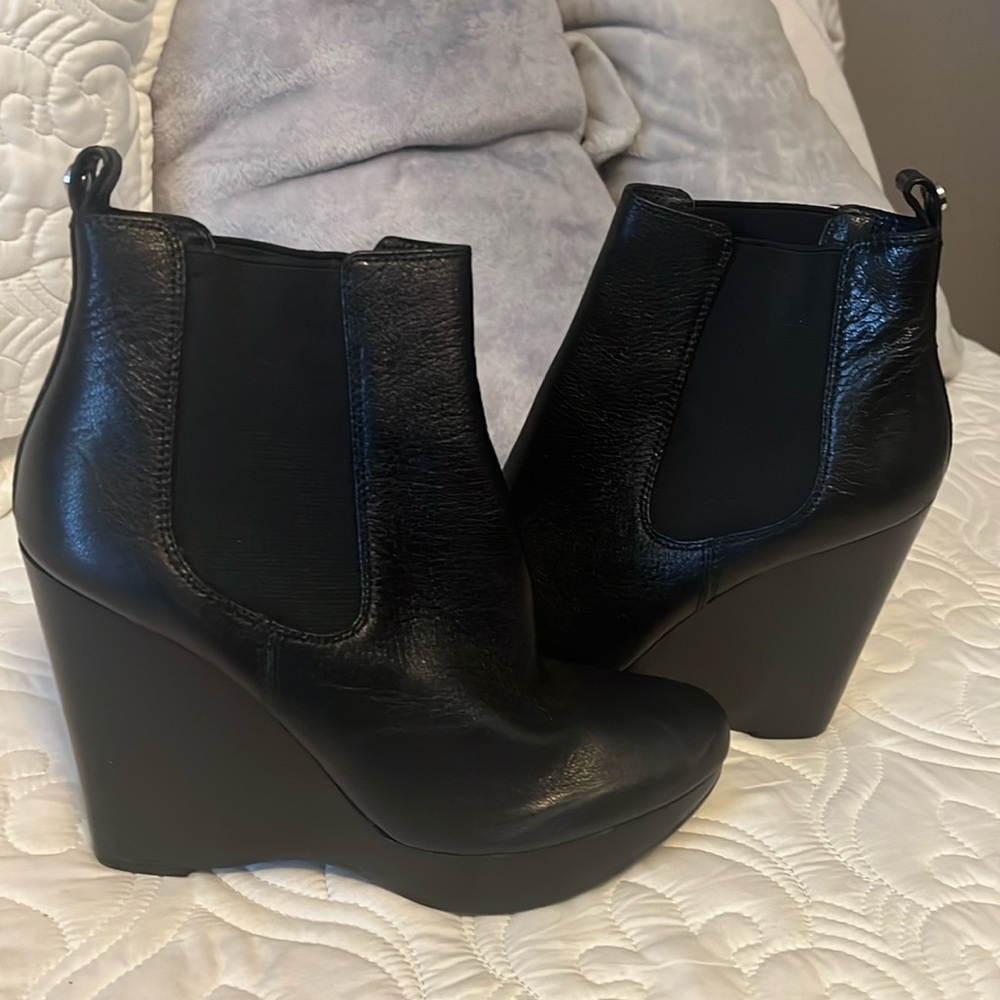 Michael Kors 4 1-2 heel 2 inch platform